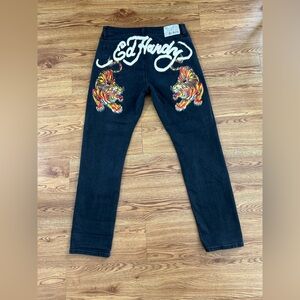 Ed Hardy Crawling Tiger Slim Taper